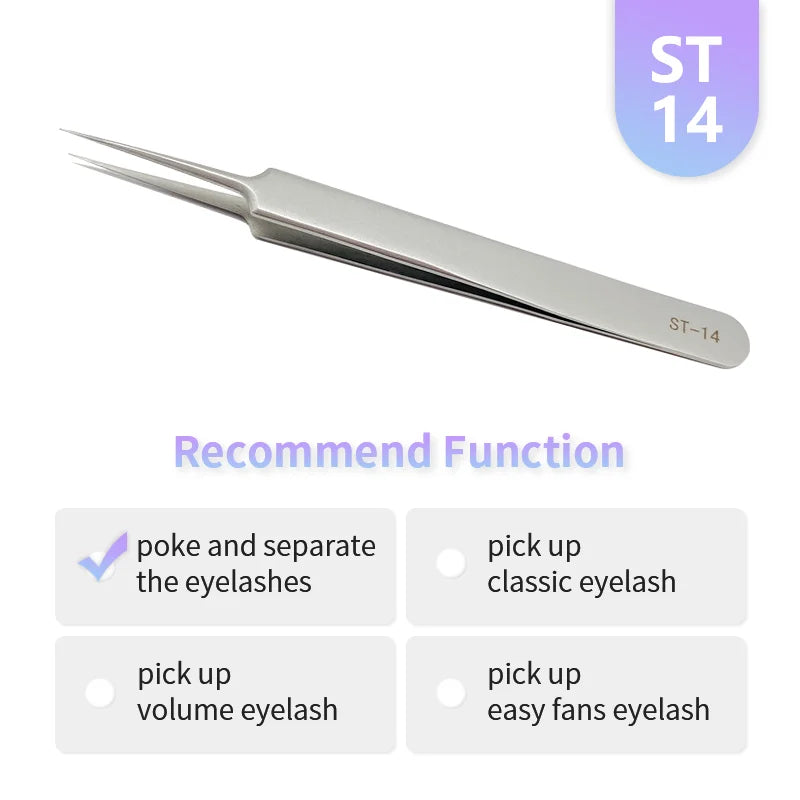 NATUHANA  Eyelash Extensions Tweezers