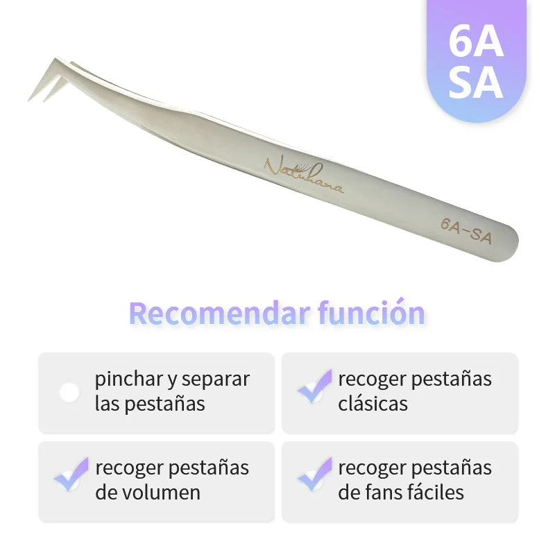 NATUHANA  Eyelash Extensions Tweezers