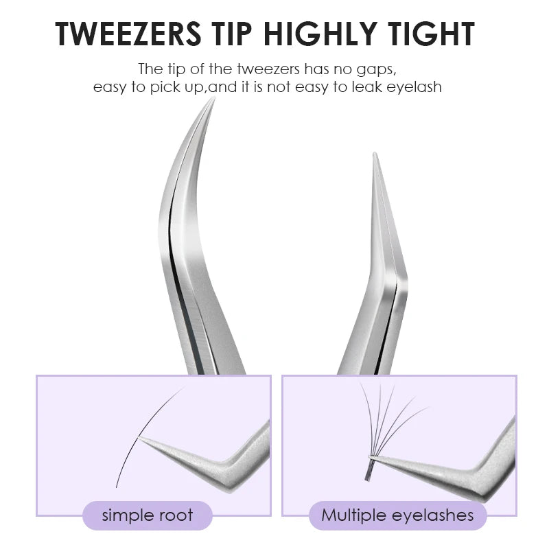 NATUHANA  Eyelash Extensions Tweezers