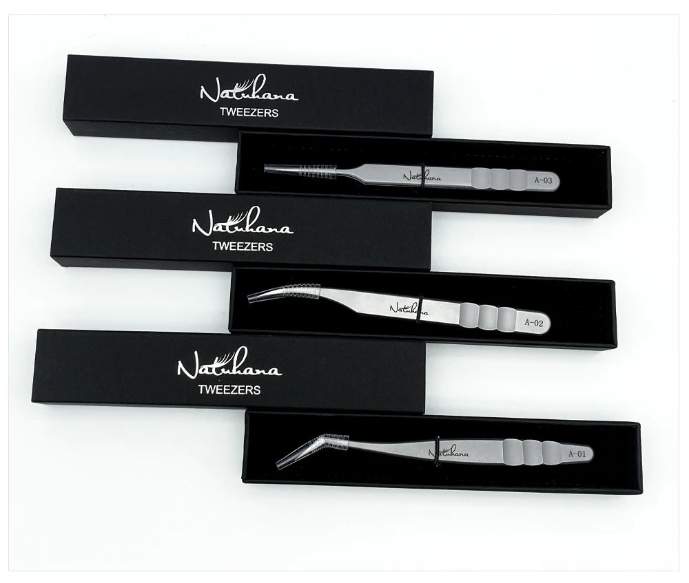 NATUHANA  Eyelash Extensions Tweezers