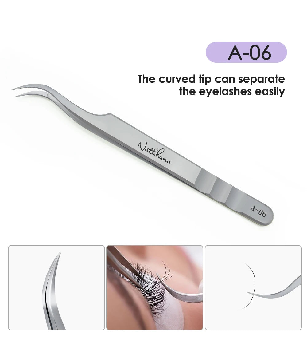 NATUHANA  Eyelash Extensions Tweezers