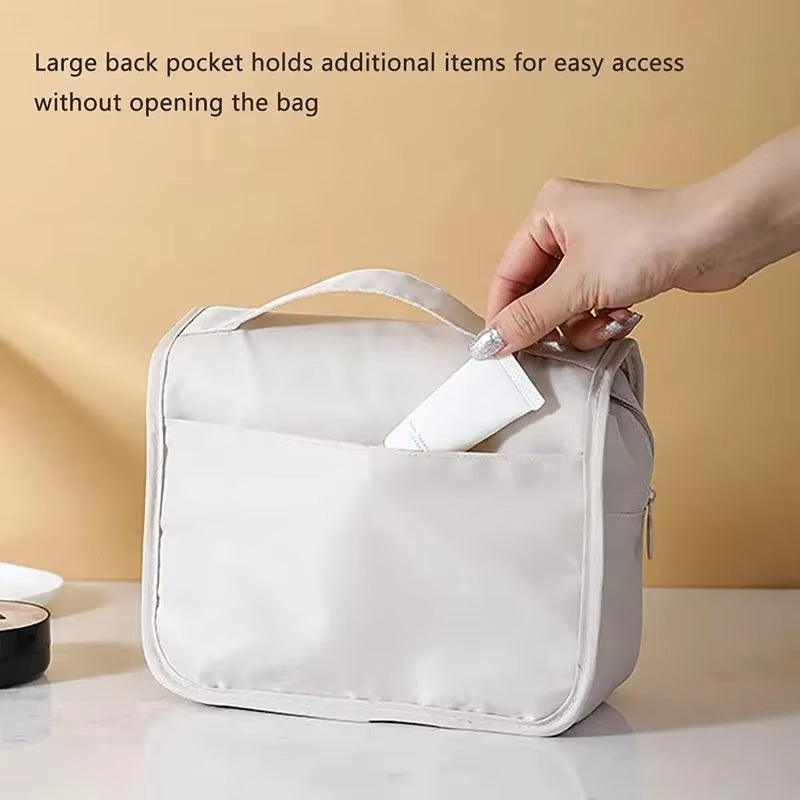 High Quality Travel Makeup Bag Waterproof Toiletries Organizer Women Neceser Bathroom Hook Wash Pouch Hook Makeup Storage Bag